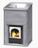 Печь дровяная SK 450 из талькомагнезита